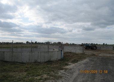 Sample investments undertaken under the Phare program between 1996-1997 within the Gowienica catchment - tanks for liquid manure and manure gutter
